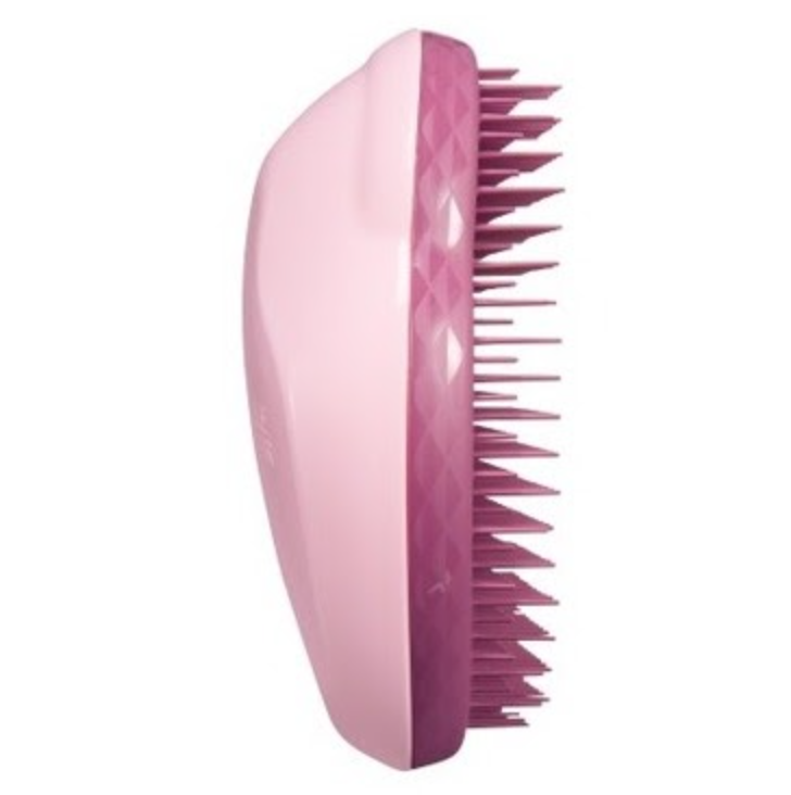 pink organic good for your hair and beauty brush