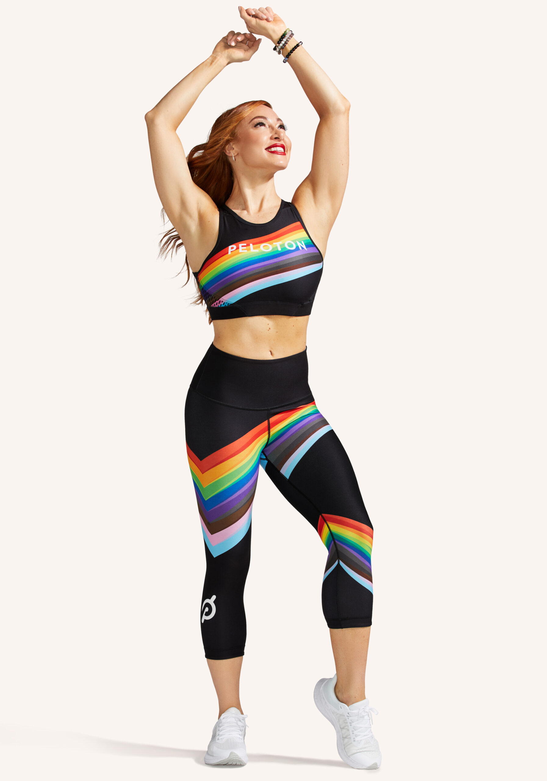 WITH Peloton Multicolor Composite Bra and Reversible leggings