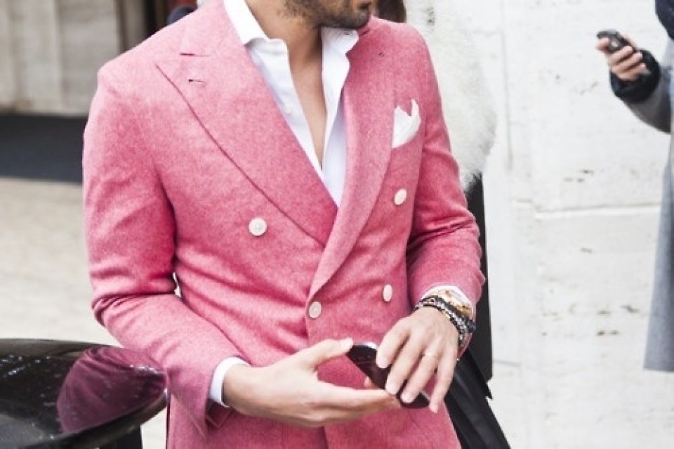 Man in Pink