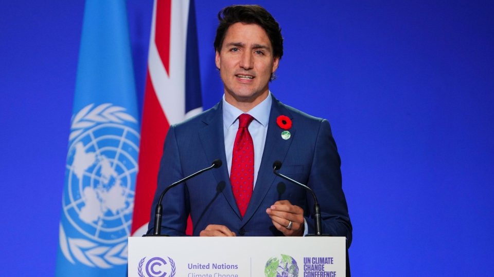 Trudeau at COP26