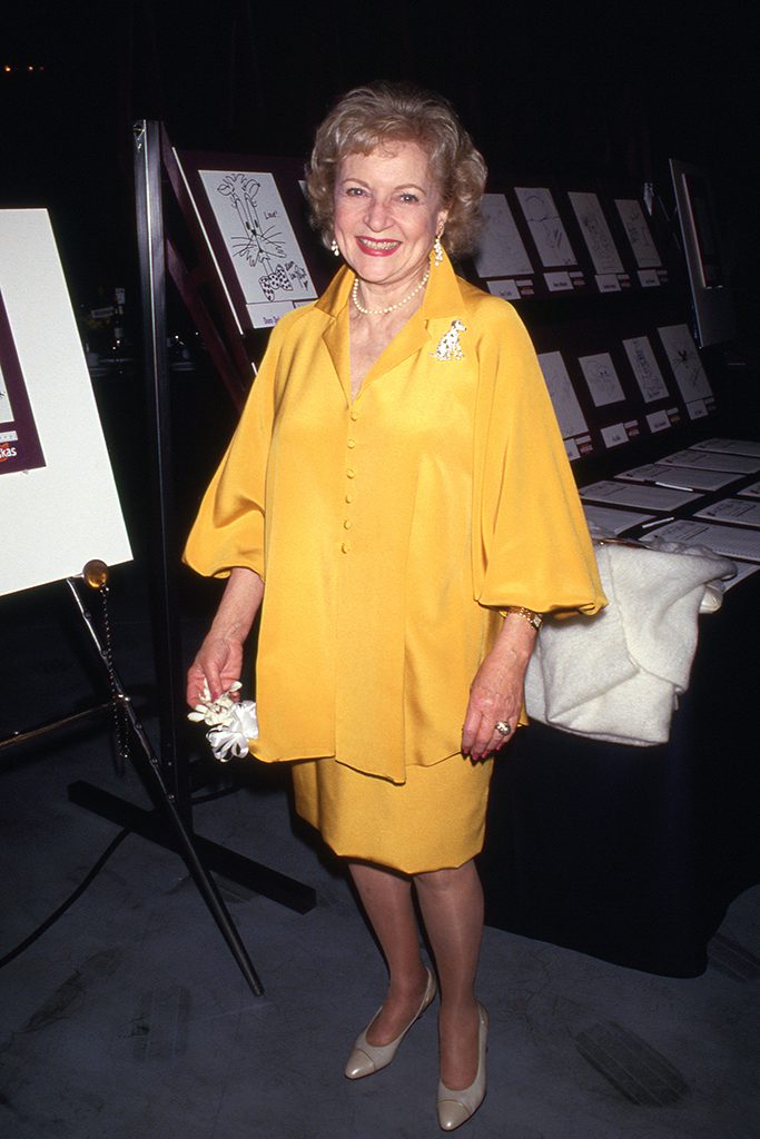 Betty White Fashion Look In 1991