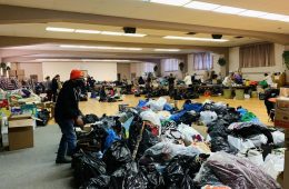40 tonnes of donations stuck in Montreal