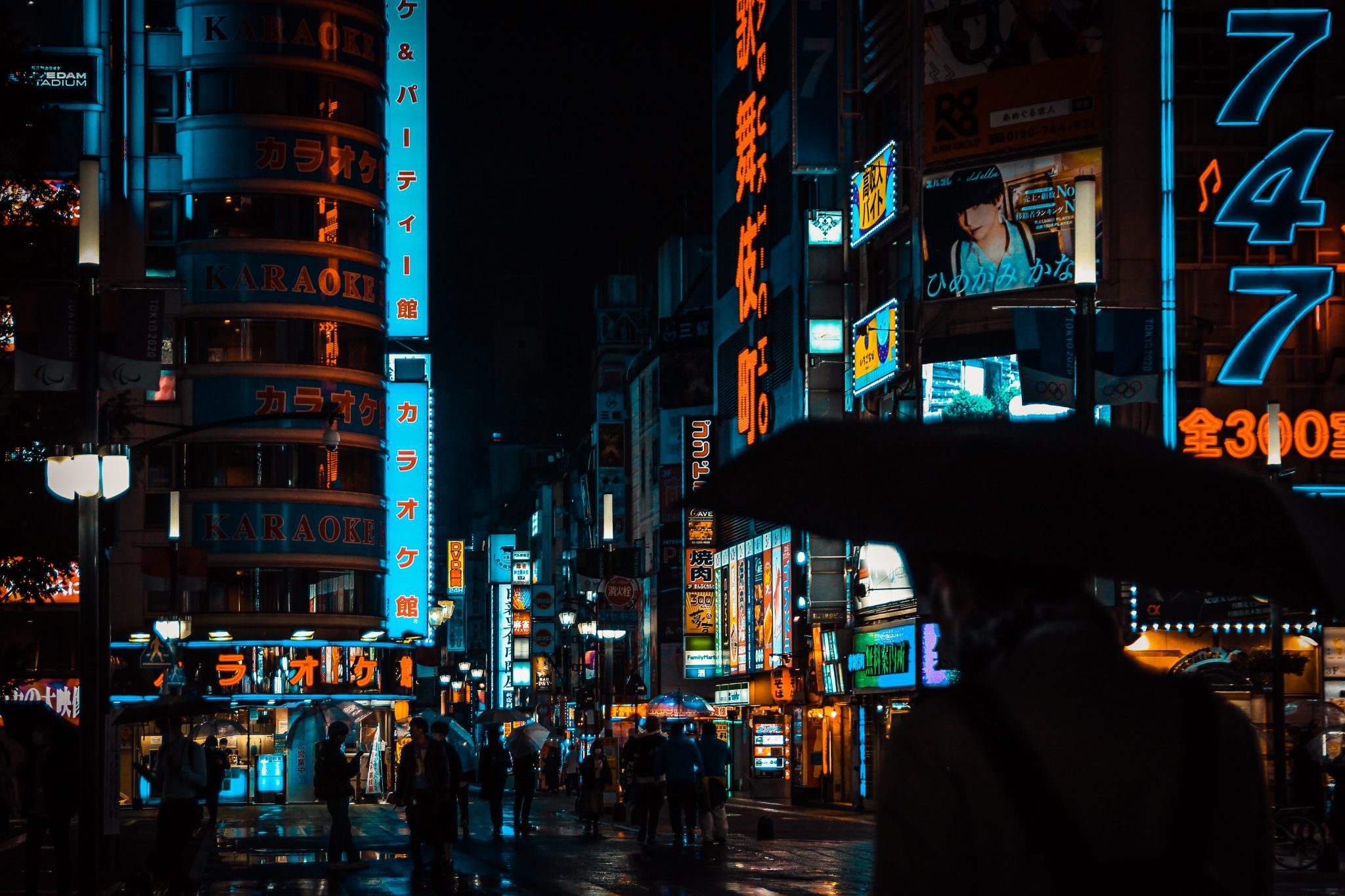 Tokyo at night - best places to travel solo