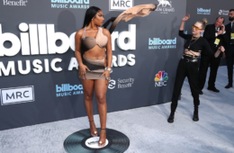 Megan Thee Stallion & Cara Delevingne on the BBMAs red carpet