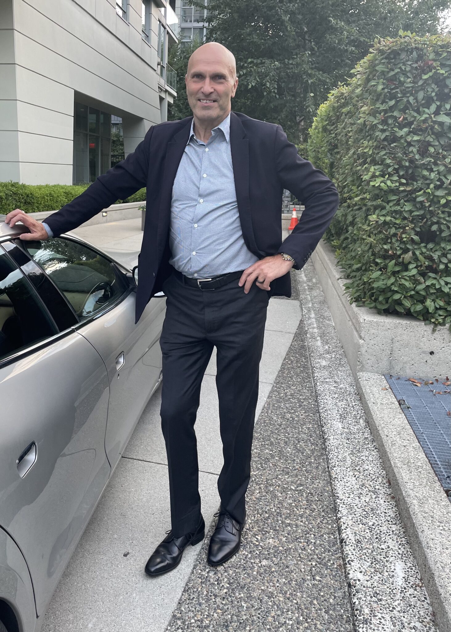 CEO Jerry Kroll Posing Outside