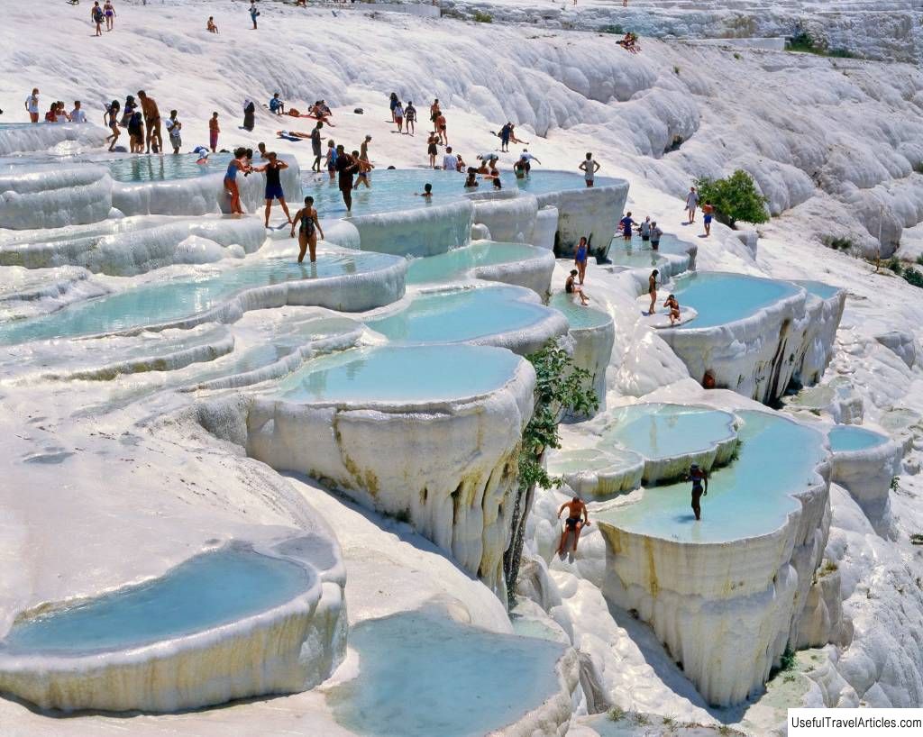  thermal pools of Pamukkale
