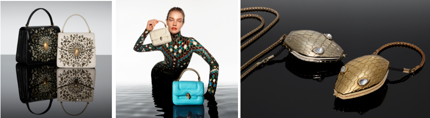 Bulgari on X: Different street style, same Serpenti shade and shape.  Proving the versatility of the Serpenti Ellipse design, this nano sized-bag  adds a miniaturized touch of vibrant Roman sophistication to a