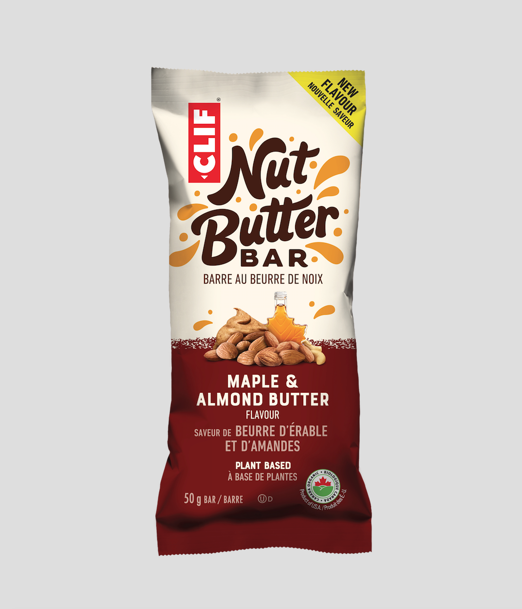Get Snacking with CLIF’s all new Maple & Almond Nut Butter Bar