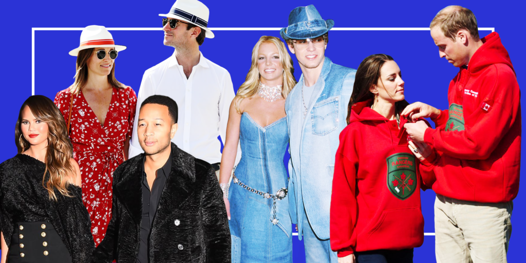 A Look At 5 Iconic Celebrity Couple Outfits