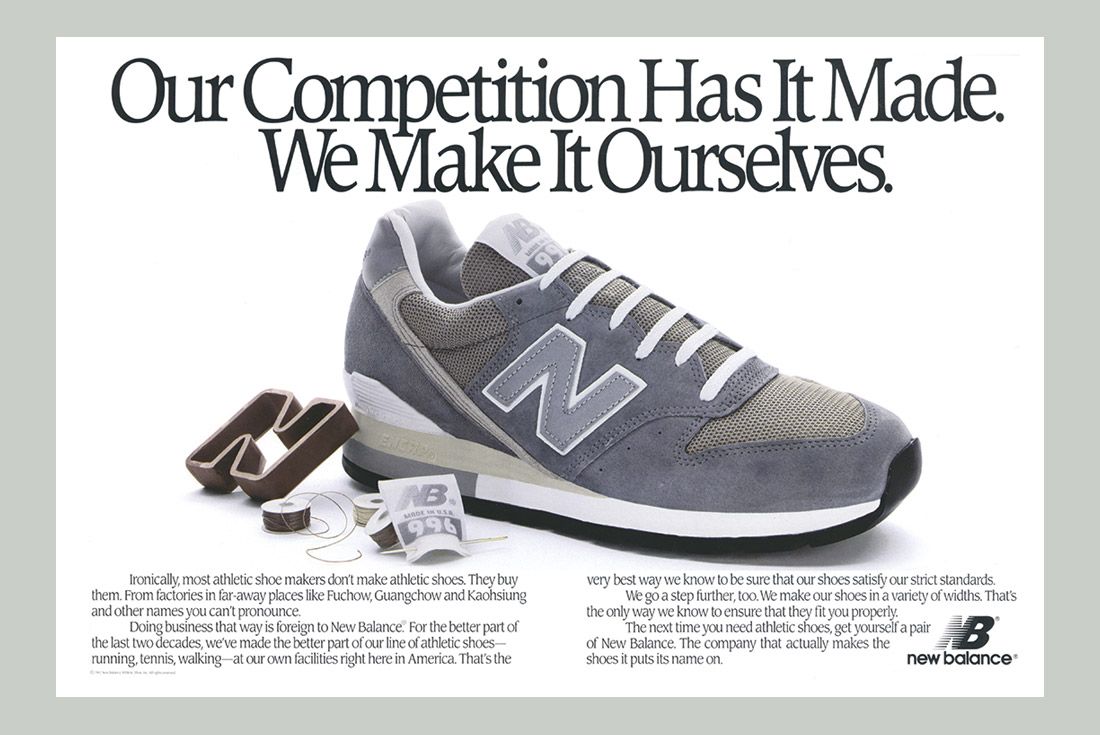 The Sweetheart Of Sneakers A Brief History Of New Balance