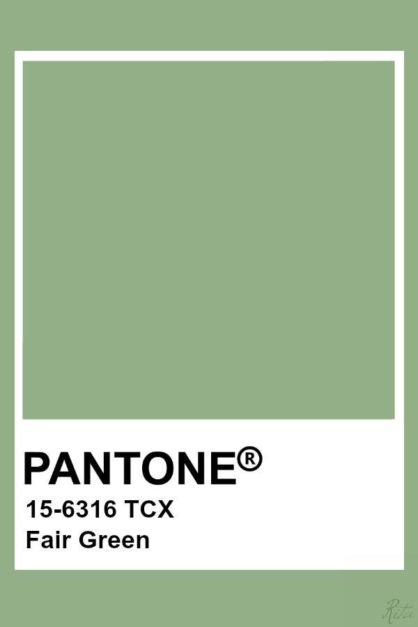 Pantone 15-6316 - Fair Green