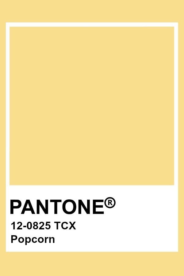 Pantone 12-0825 - Popcorn
