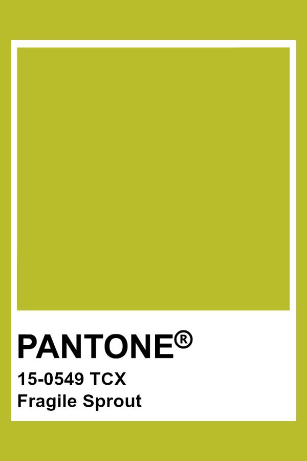 Pantone 15-0549 - Fragile Sprout