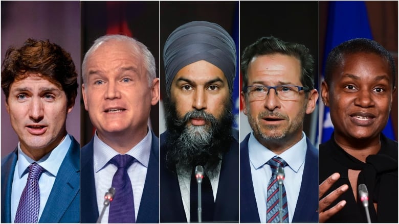 federal leaders Canada