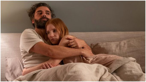Oscar Isaac and Jessica Chastain in Scenes from a Marriage. Photo Courtesy: HBO