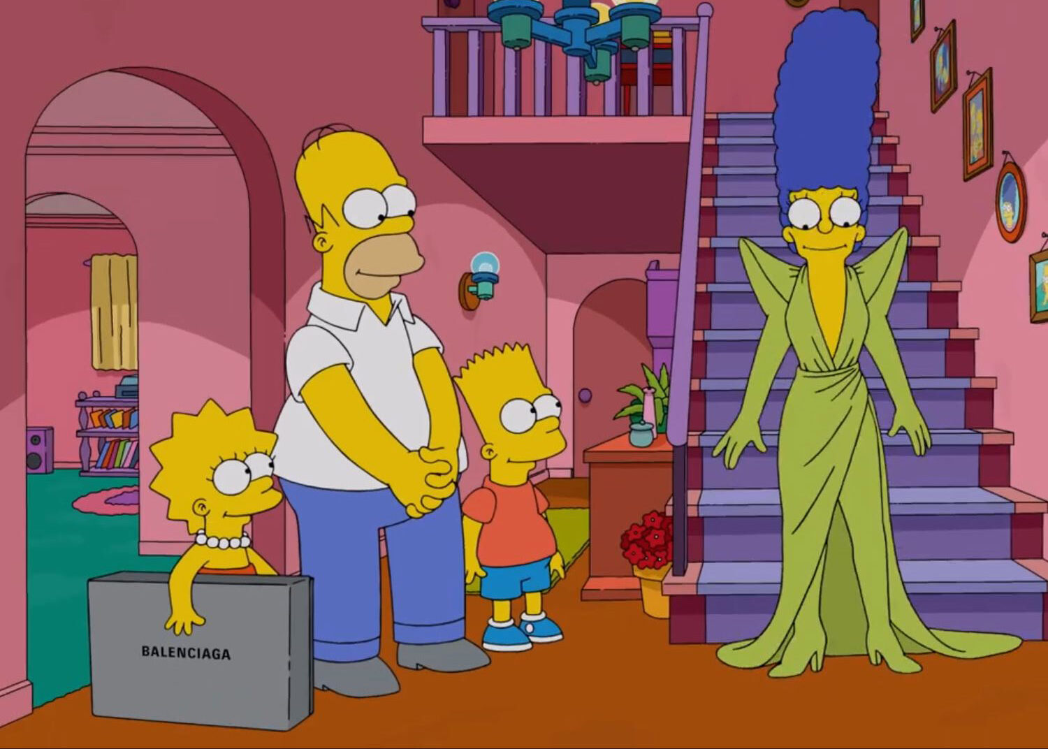 Simpsons and Balenciaga