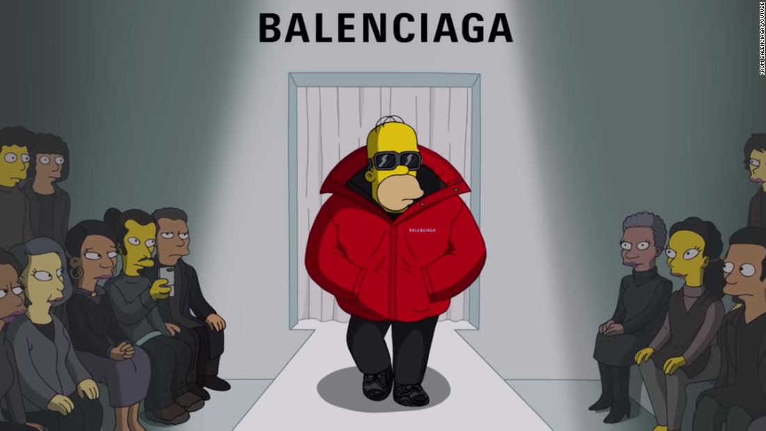 femte sjældenhed Precipice Behind the 10-Minute Balenciaga Simpsons Crossover Episode -