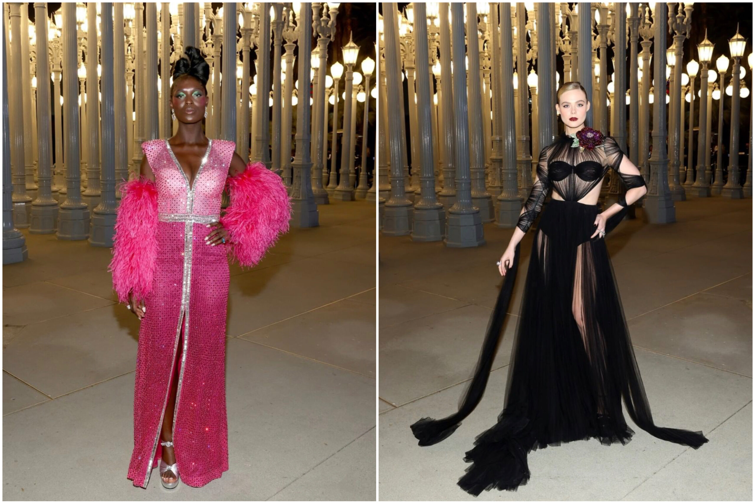 The Best Looks at LACMA Art+Film Gala Red Carpet, celebrity trending styles, gucci, elle fannie, jodie turner-smith