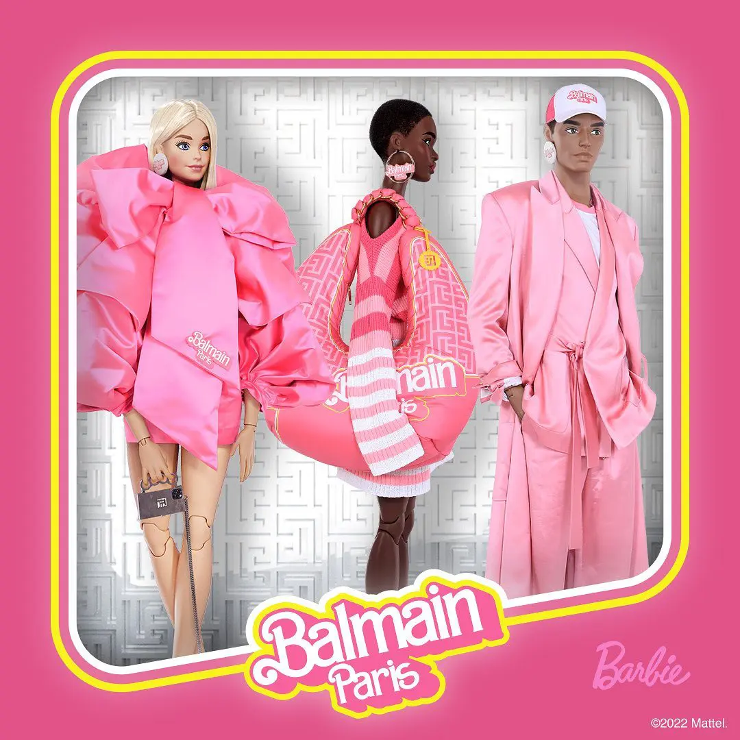 Balmain X Barbie Fashion NFTs