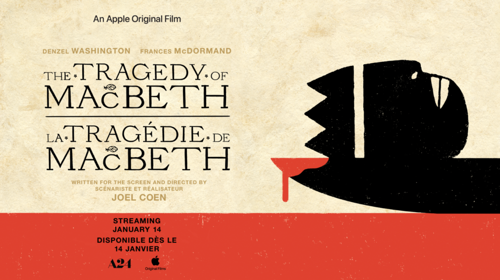 Check Out the New Trailer Release of “The Tragedy of Macbeth”