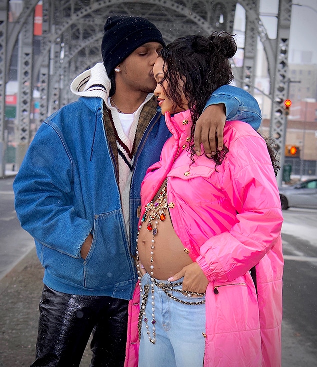 Rihanna-ASAP-Rocky-Pregnant