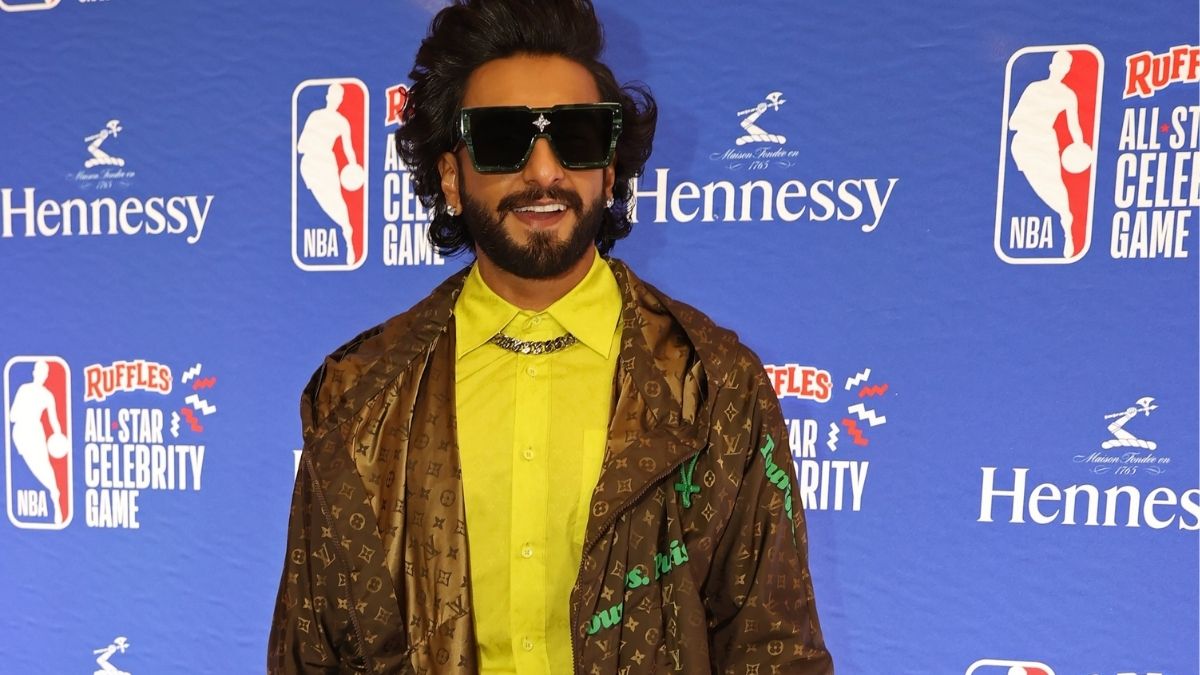 Ranveer Singh participates in NBA All-Star Game at Cleveland