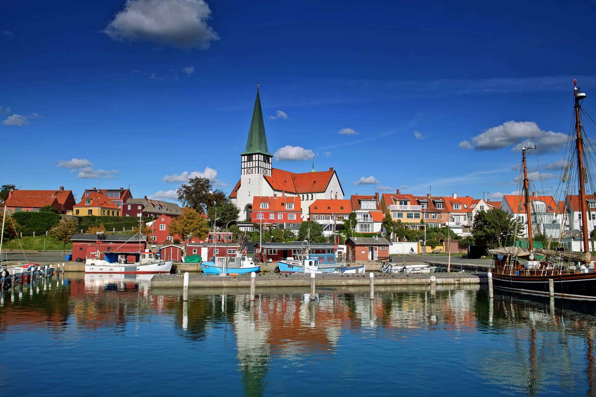 A beautiful city in Denmark.
