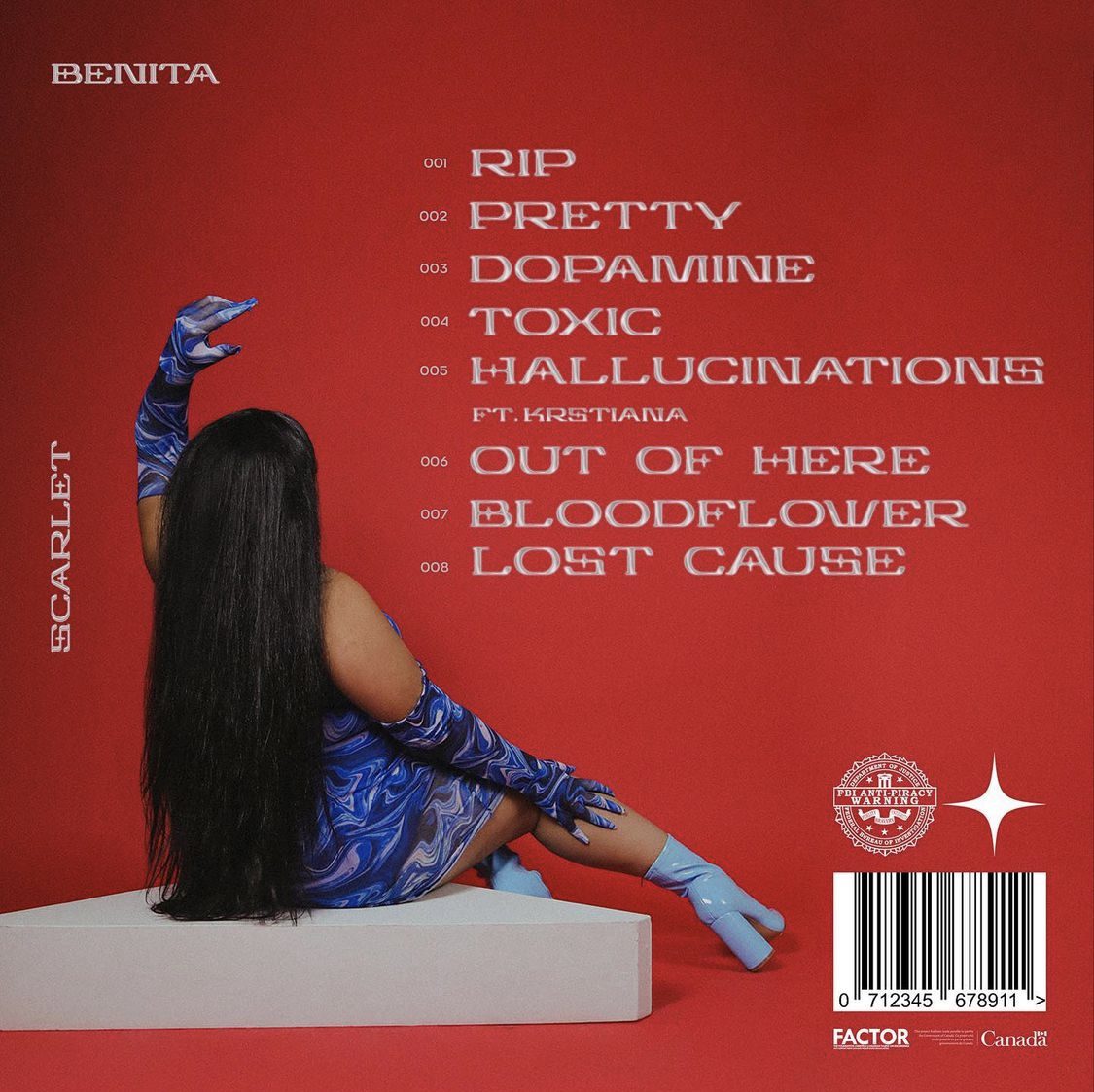 R&B Baddie Benita Debuts EP “Scarlet” Inspired by Love and Toxicity