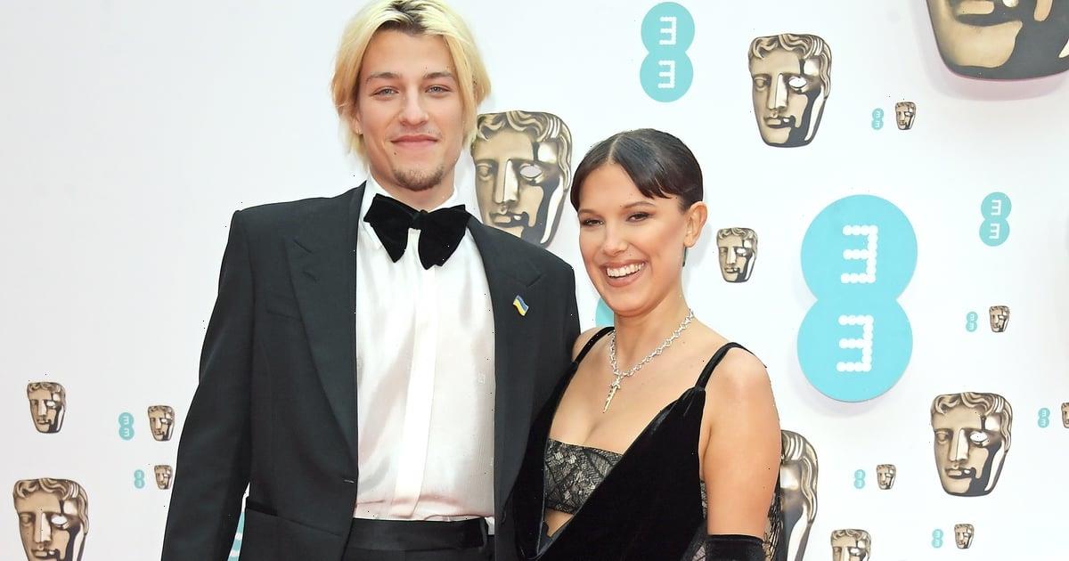 Millie Bobby Brown & Boyfriend Jake Bongiovi Make Red Carpet Debut at  BAFTAs 2022, 2022 BAFTAS, BAFTAs, Jake Bongiovi, Millie Bobby Brown