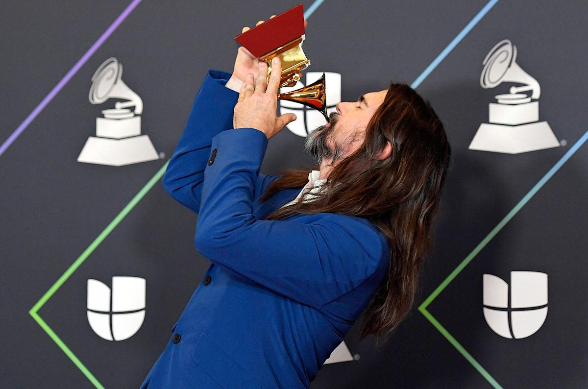 Juanes at the Grammy Awards. 