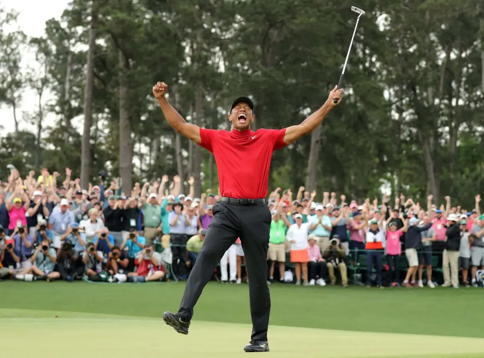 Tiger Woods At 2019 US Masters