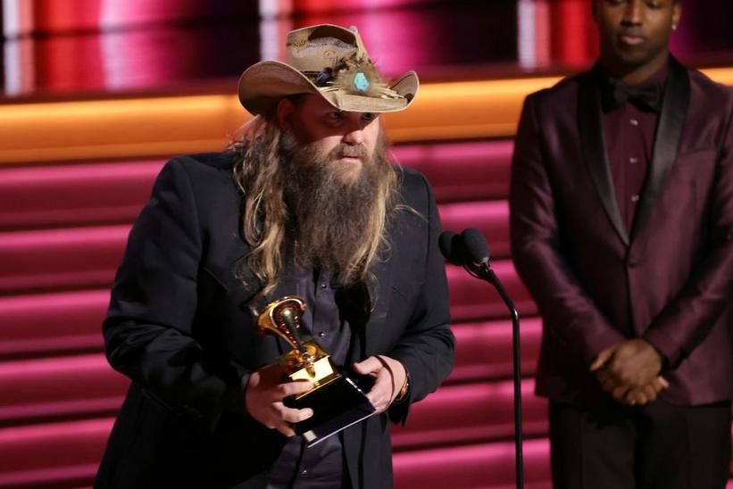 Chris Stapleton at the Grammy Awards.