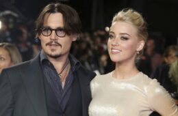 Johnny Depp and Amber Heard shot together.