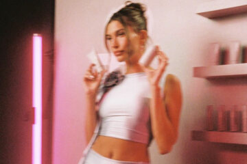Hailey Bieber at her Launch Party for Rhode Skin