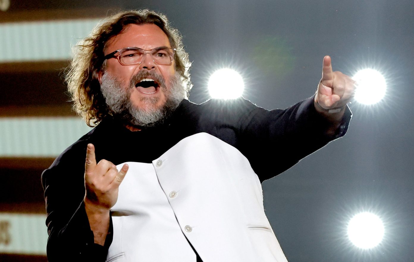 Jack Black at the MTV Movie and TV Awards.
