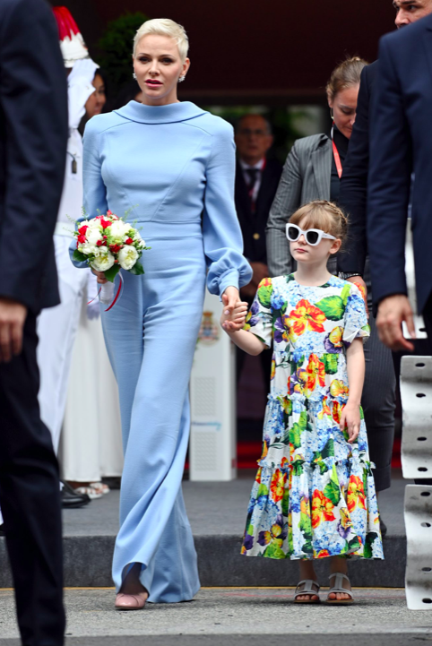 Princess Charlene of Monaco Outfit 