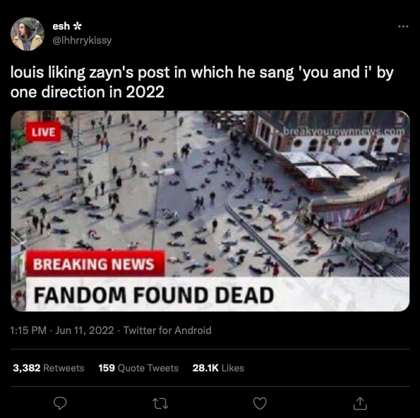 Twitter reaction about Zayn's video