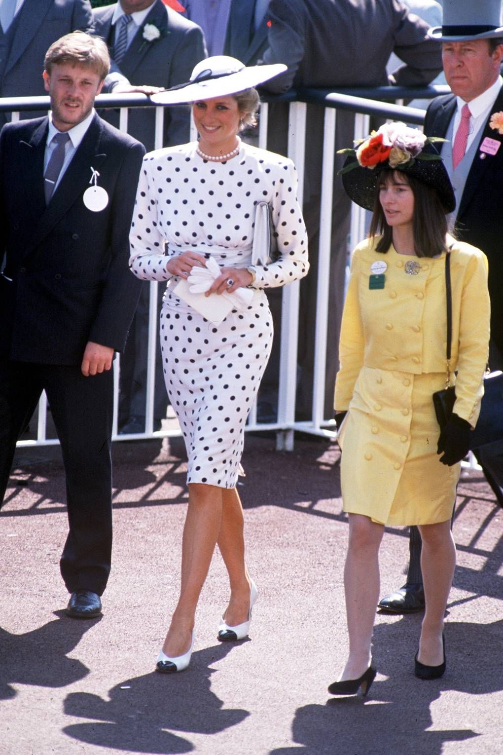 Princess Diana at Royal Ascort in 1988