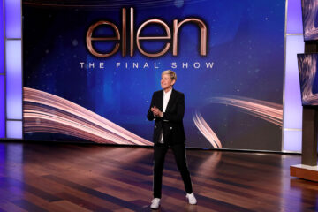 Ellen DeGeneres during the final episode.