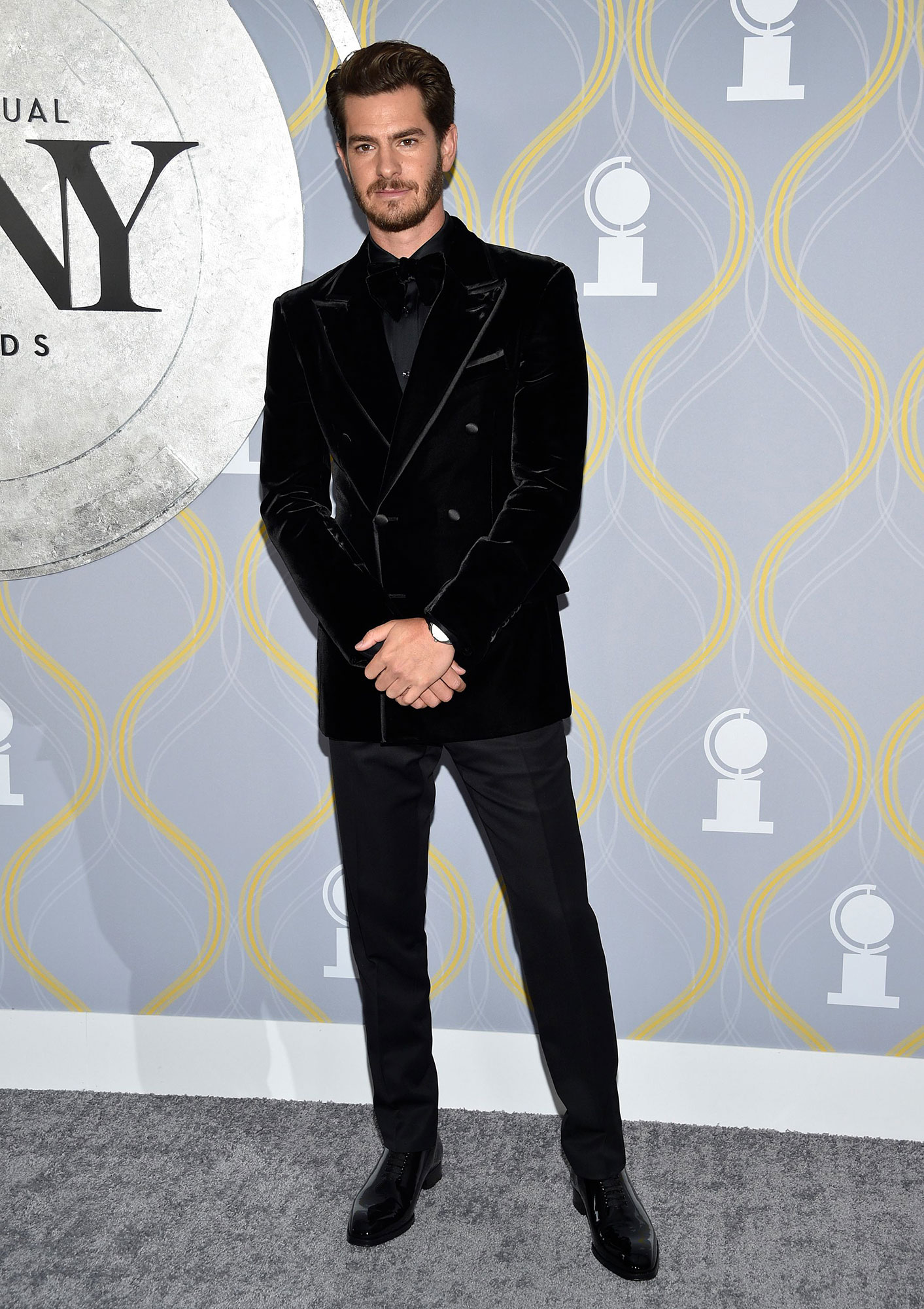 Andrew Garfield on the red carpet 