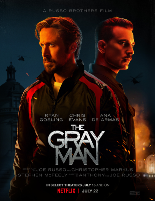 The Gray Man Netflix Poster