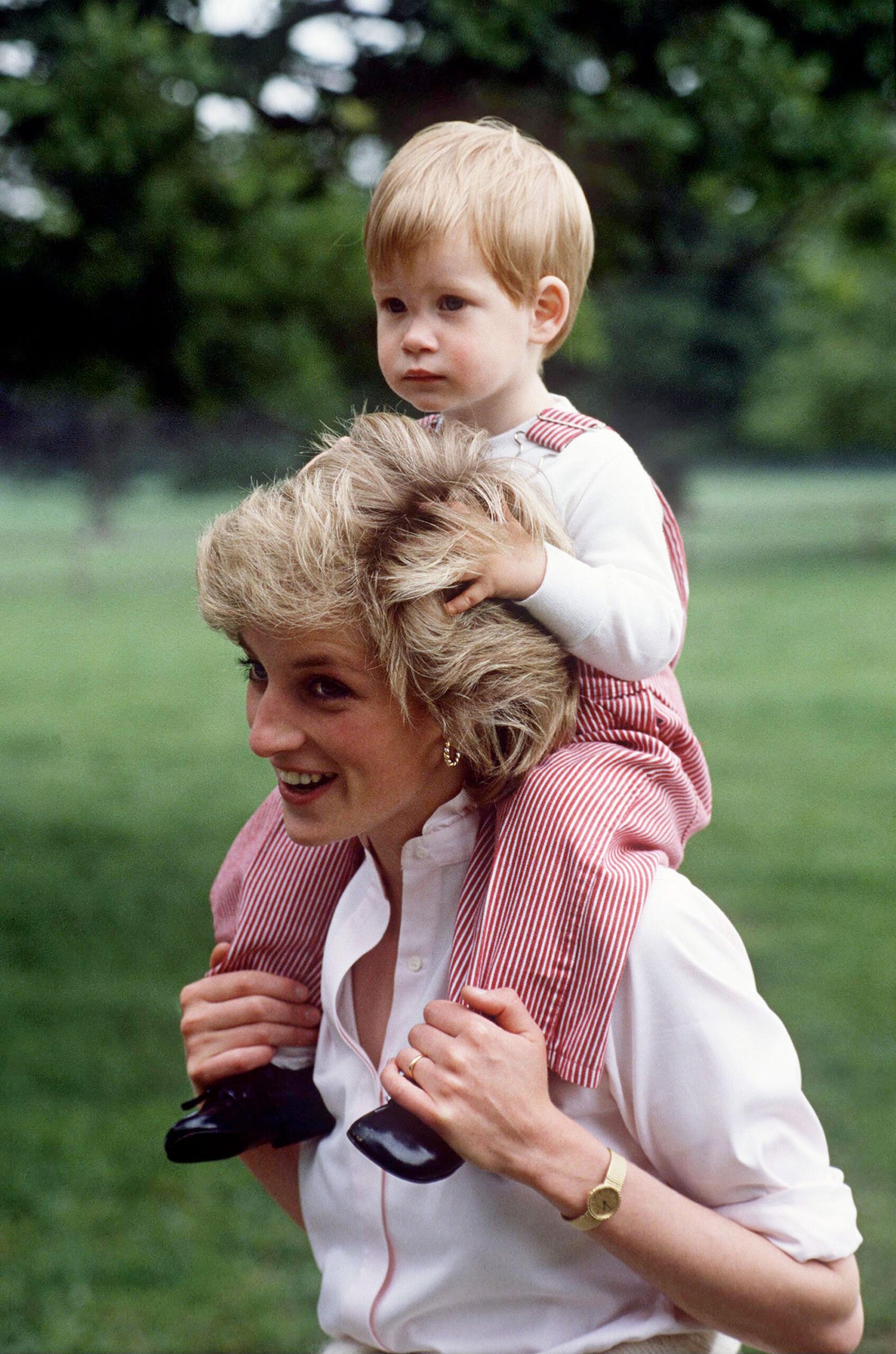 Princess Diana and Prince Harry