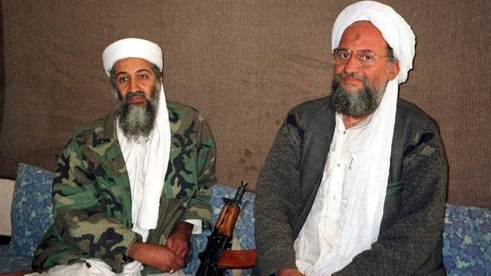 Zawahiri (Pictured right)