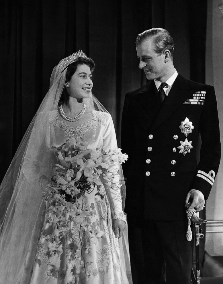 Princess Elizabeth and Prince Philip Are Married in 1947