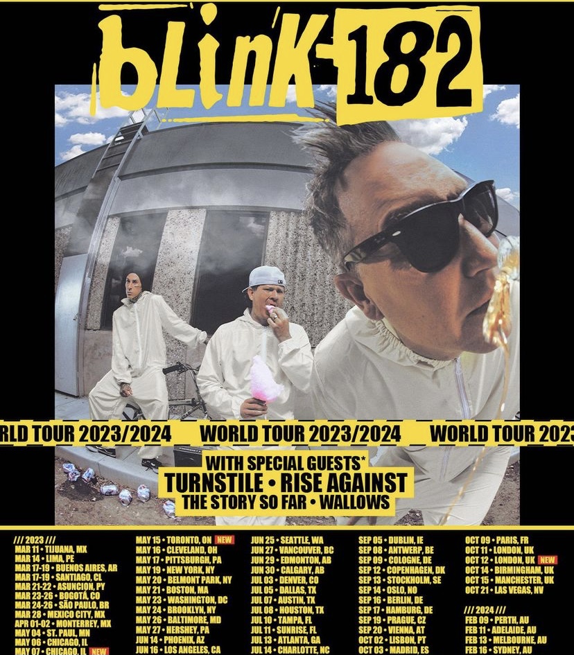 Blink 182 World Tour