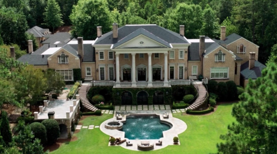 The Carrington Manor: 5726 Kennedy Road in Buford, Georgia.