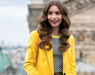 Lily Collins on Netflix's "Emily in Paris"