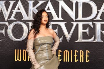 Rihanna at Wakanda Forever Movie Premiere