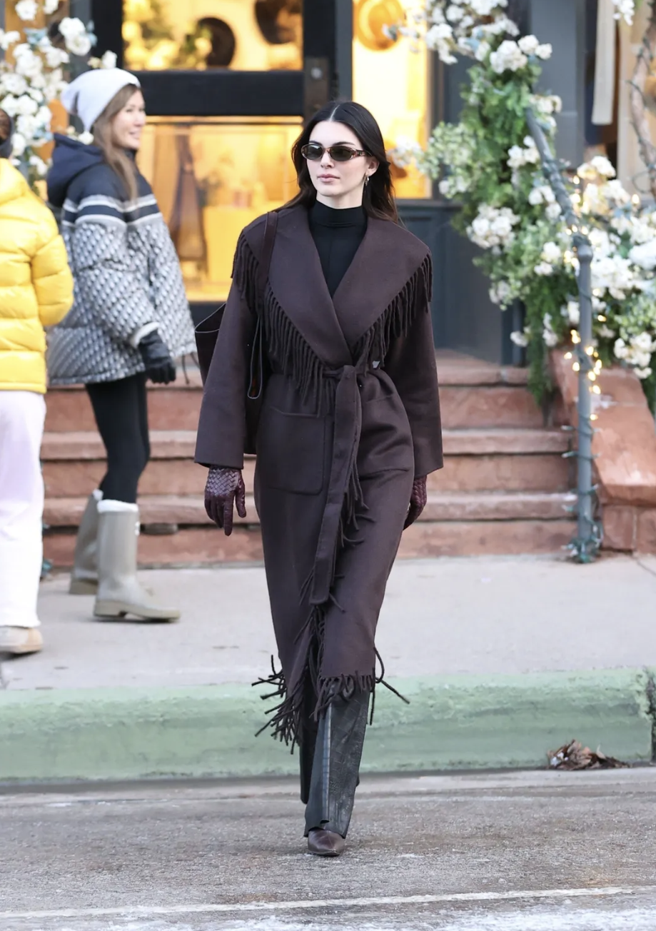 Kendall Jenner spotted in Aspen Colorado