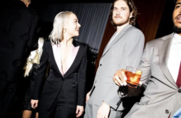 phoebe bridgers and bo burnham at GQ party